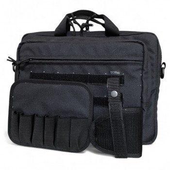 Тактична сумка для ноутбука 15-16' black (Cordura 1000D)